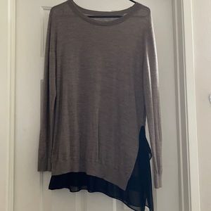 All Saints long sleeve- 2 dimensional pattern on bottom
